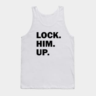 Bold Lock Him Up Anti-Trump Light-Color Tank Top